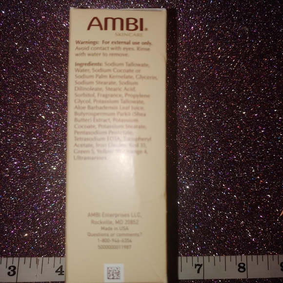 $4 AMBI Black Soap Bar with Shea Butter - Picture 3 of 5